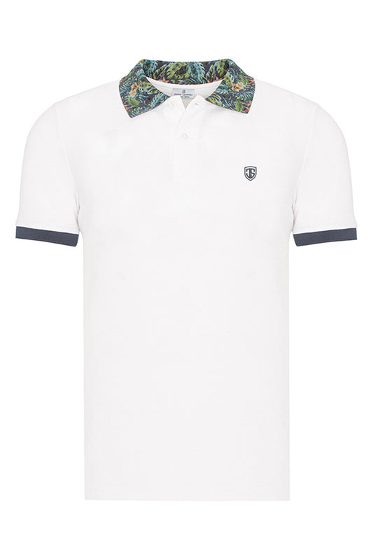 JIMMY SANDERS Short Sleeve Polo